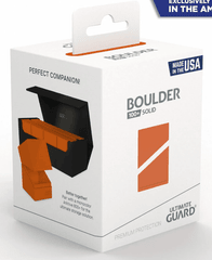 Ultimate Guard Deck Box: Boulder 100+ Solid Orange UGD011452